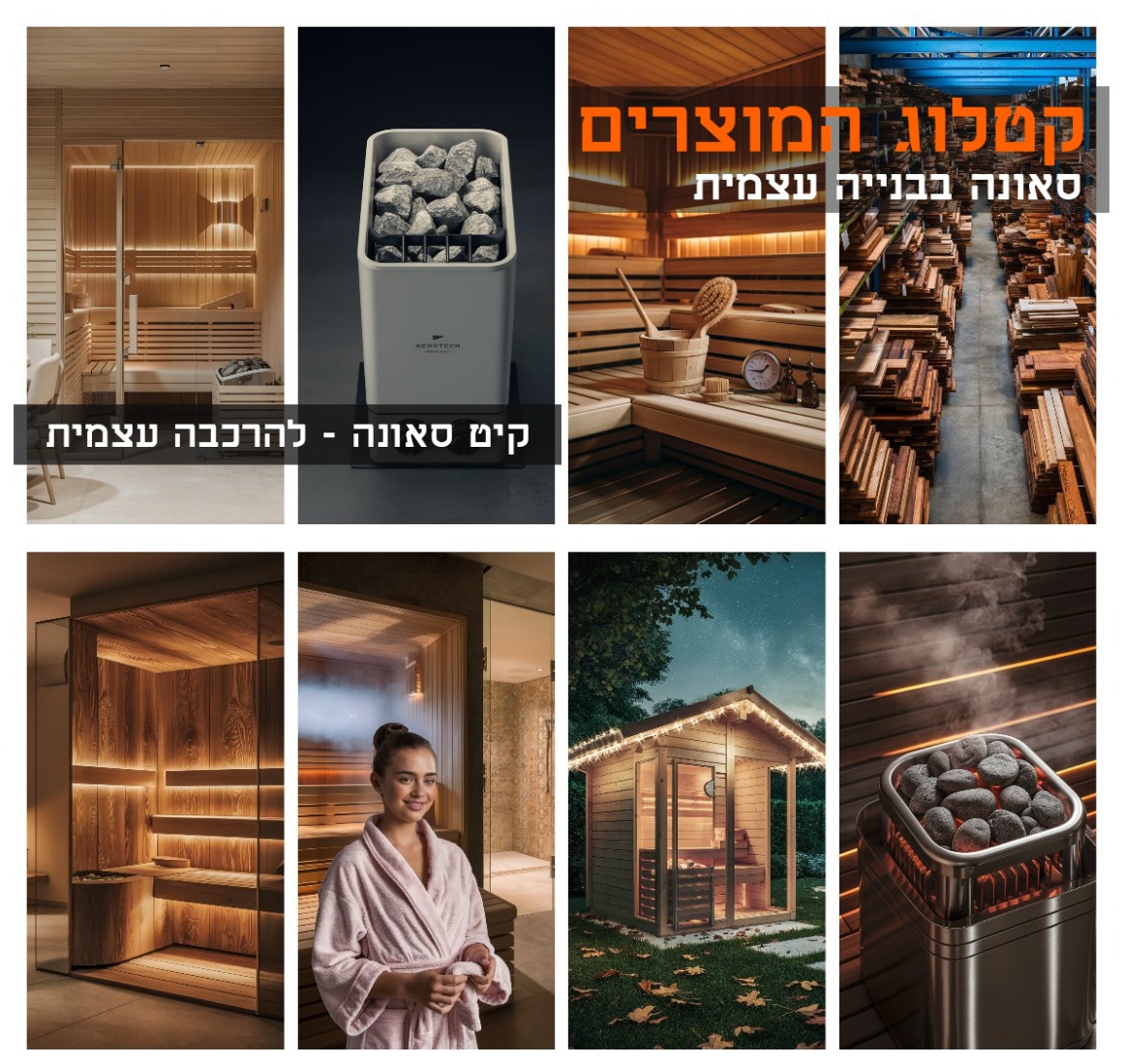  sauna-wood  עץ לוחות ציפוי לסאונה יבשה אורן  אצלנו תמצאו עצים לבנייה שיתאימו לכל סוגי הסאונות.