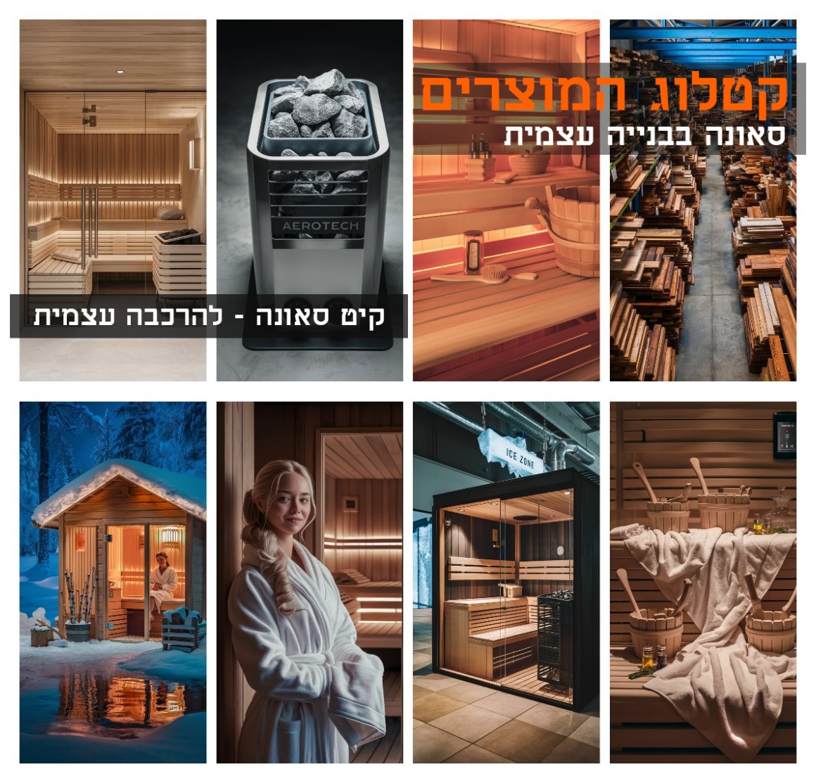  sauna-wood  עצים חיפוי קיר סאונה חוץ המלוק קנדי  בחנות שלנו יש מגוון רחב של עצים לבניית סאונות ביתיות.