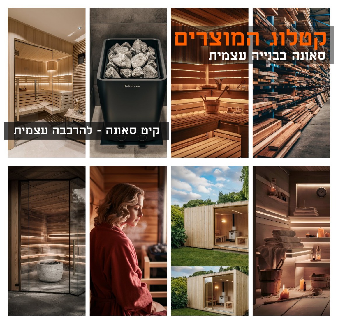  sauna-wood  עץ נוטפדר לבניית סאונה אשוח  בחנות שלנו תמצאו מבחר רחב של עצים לכל סוגי הסאונות.