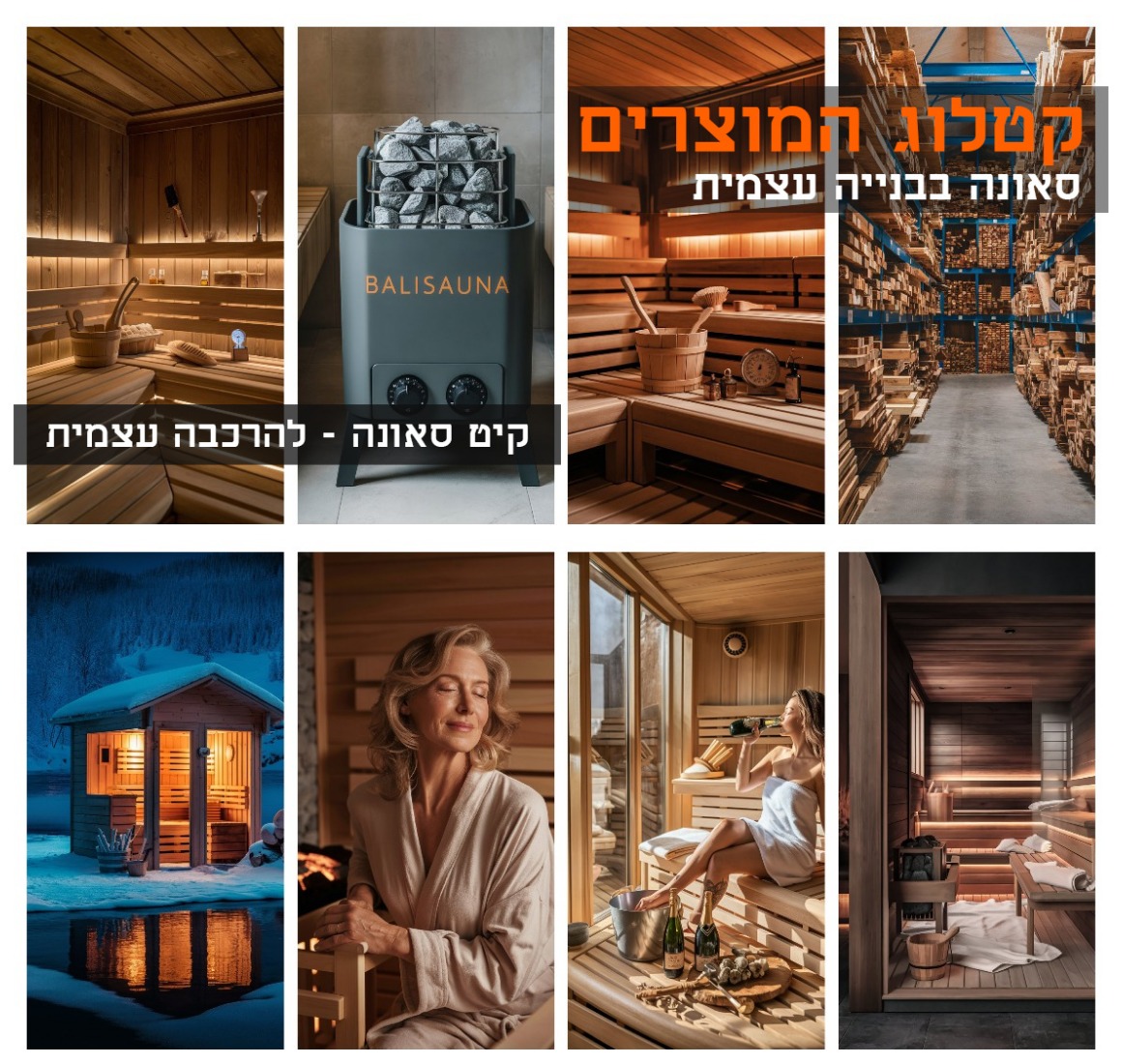  sauna-wood  עצים גלריה סאונה המלוק קנדי  מבחר עצים נהדר לבנייה עצמית של סאונות זמין בחנות שלנו.