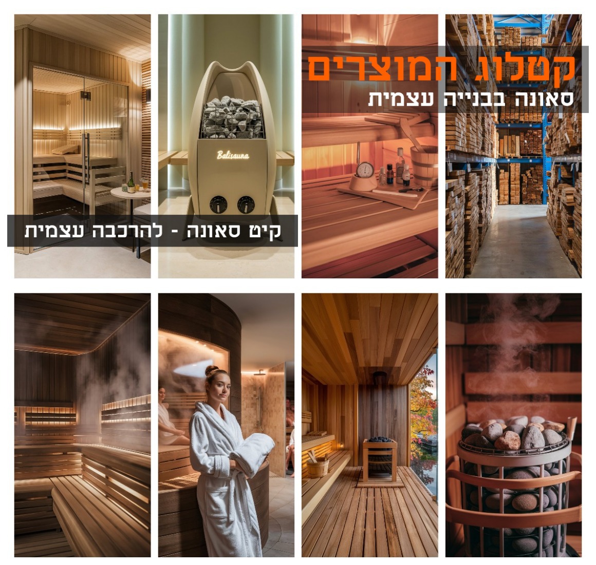  sauna-wood  עצים לוחות ציפוי סאונה חוץ המלוק קנדי  בחנות שלנו ניתן למצוא מגוון עצים לכל סוגי הסאונות שתרצו לבנות.