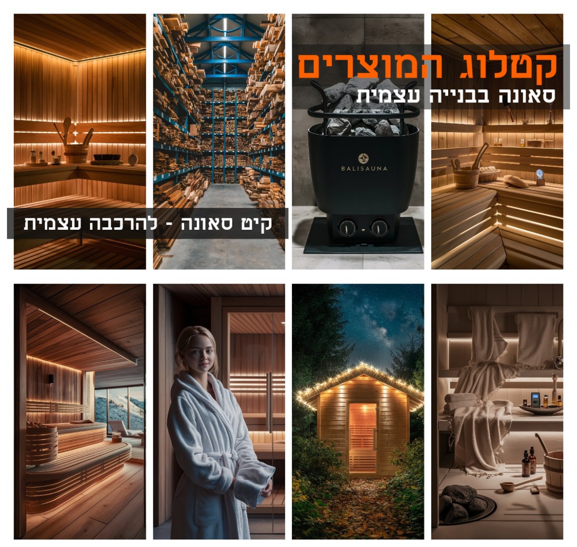  sauna-wood  עצים לבניית ספסלים לסאונה פינית המלוק קנדי  אצלנו בחנות תמצאו עצים שונים לפרויקט בניית סאונה שתבחרו.