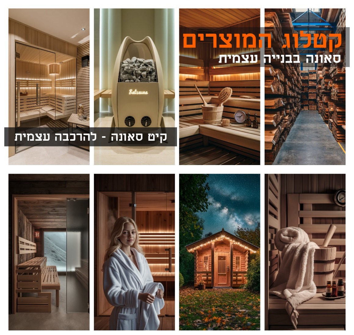  sauna-wood  עץ נוטפדר סאונה חוץ אשוח  מוצע במרכז המכירות מבחר עצים לבניית סאונות בעצמם.