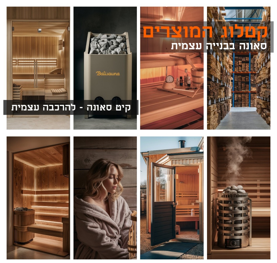  sauna-wood  עץ ציפוי סאונה ארז קנדי (סידר) אדום   בחנות שלנו ישנם עצים שונים לבניית סאונה אישית.