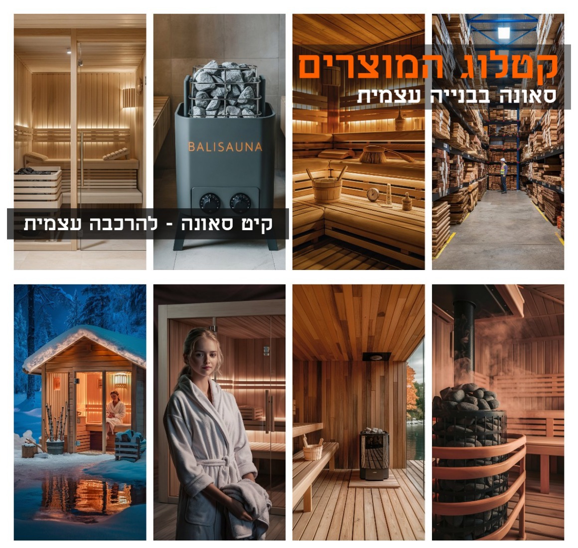  sauna-wood  עץ לבניית ספסלים ציפוי קיר לסאונות אשוח  מבחר עצים לבנייה אישית של סאונות מוצע בחנות הבנייה.