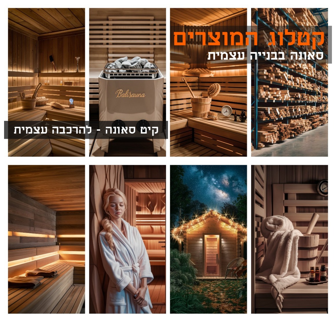  sauna-wood  עץ גלריה לסאונה פינית אורן  אצלנו תמצאו עצים עמידים ואיכותיים לבניית סאונה בביתך.