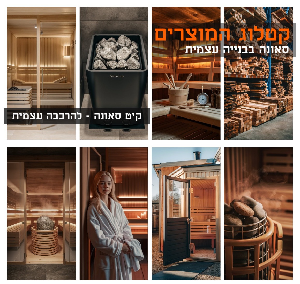  sauna-wood  עץ גלריה לבניית סאונה המלוק קנדי  במרכז המכירות מוצעים עצים מיוחדים לבניית סאונות ביתיות.