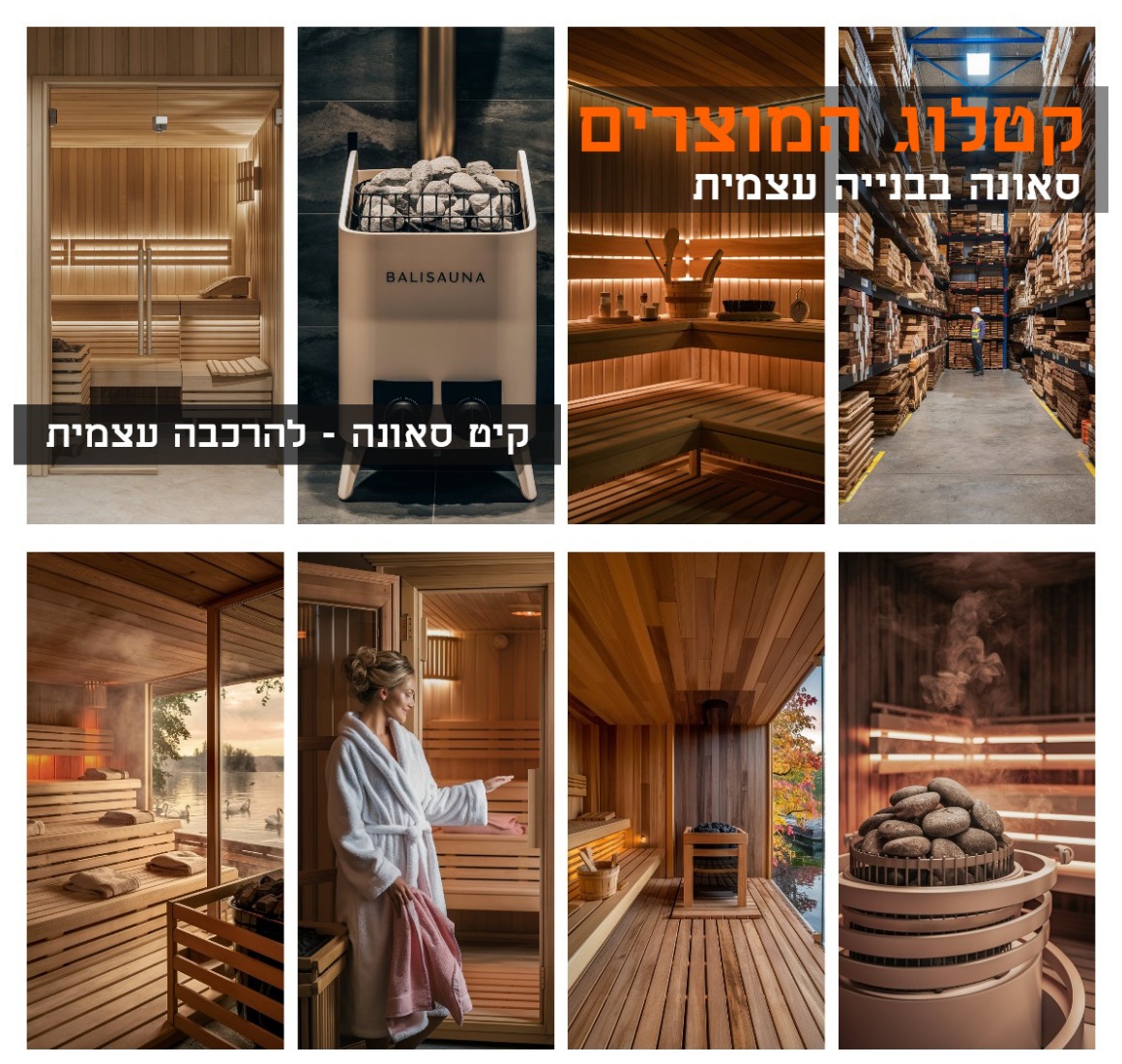  sauna-wood  עץ לבניית ספסלים לסאונה בגינה המלוק קנדי  המרכז מציע את כל מה שצריך לסאונה ביתית.